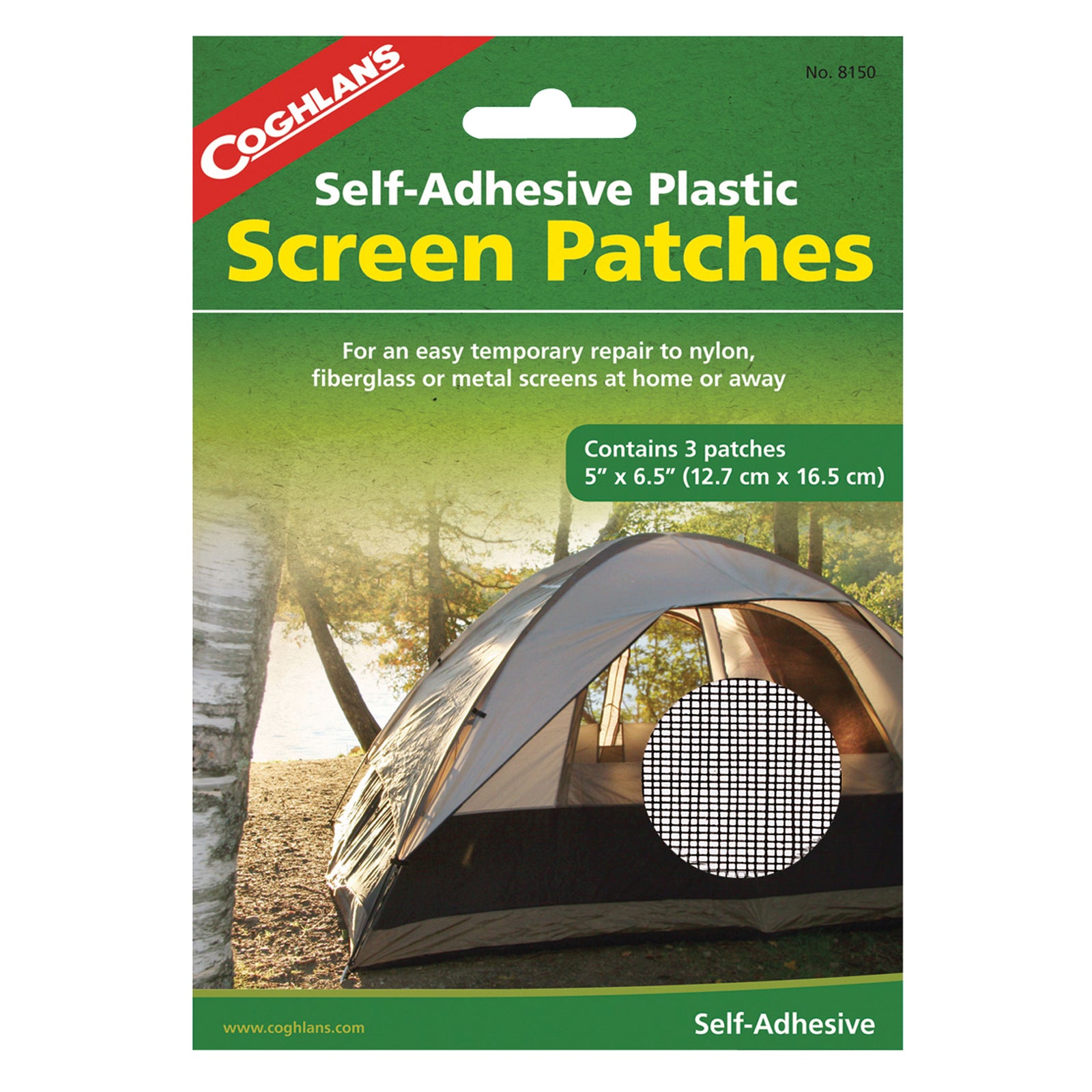 Coghlan's 8150 Screen Patch - 3-Pack