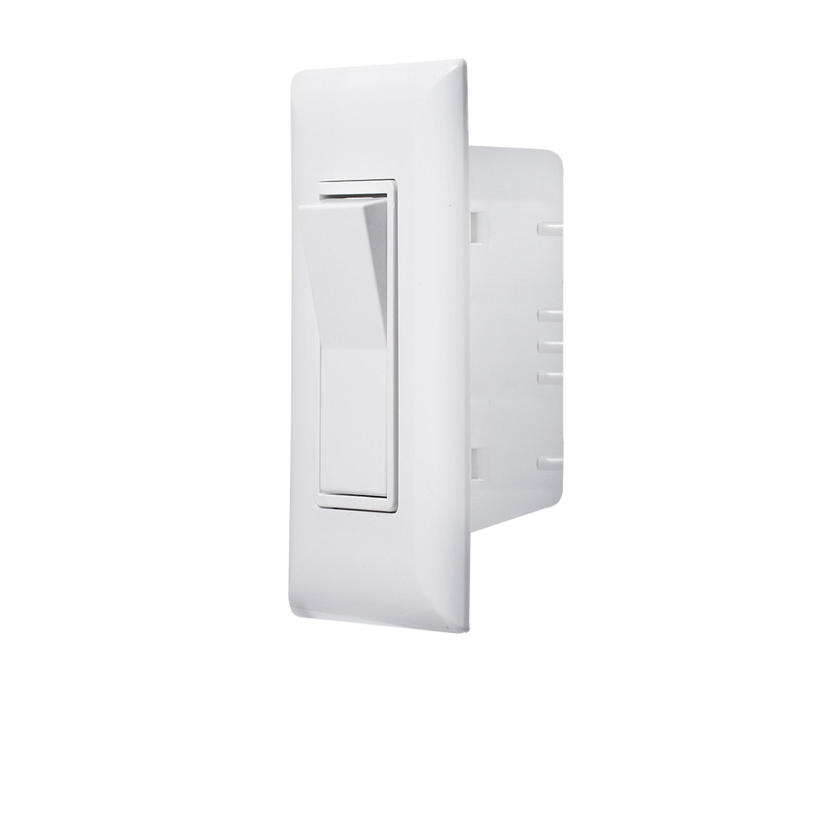 RV Designer S841 AC Contemporary Touch Switch With Cover-Plate - White