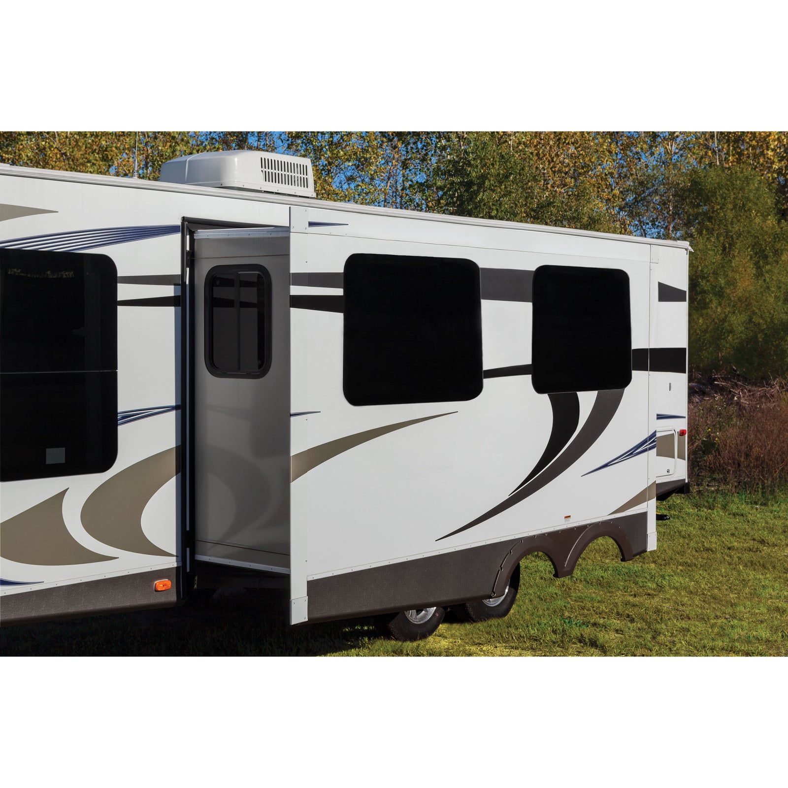 Dicor 46D40-16 EPDM Slideout Roofing System - 4.5' x 16', Dove (Bright White)