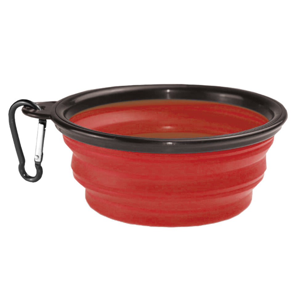 Kuma Outdoor Gear KM-CSB-RB Collapsible Pet Bowl - 34 oz.