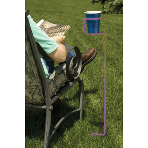 Outdoors Unlimited 82777 Standing Drink Holder - Yellow