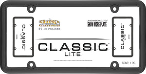 Cruiser Accessories 31030 License Plate Frame - United We Stand, Chrome-Plated Metal