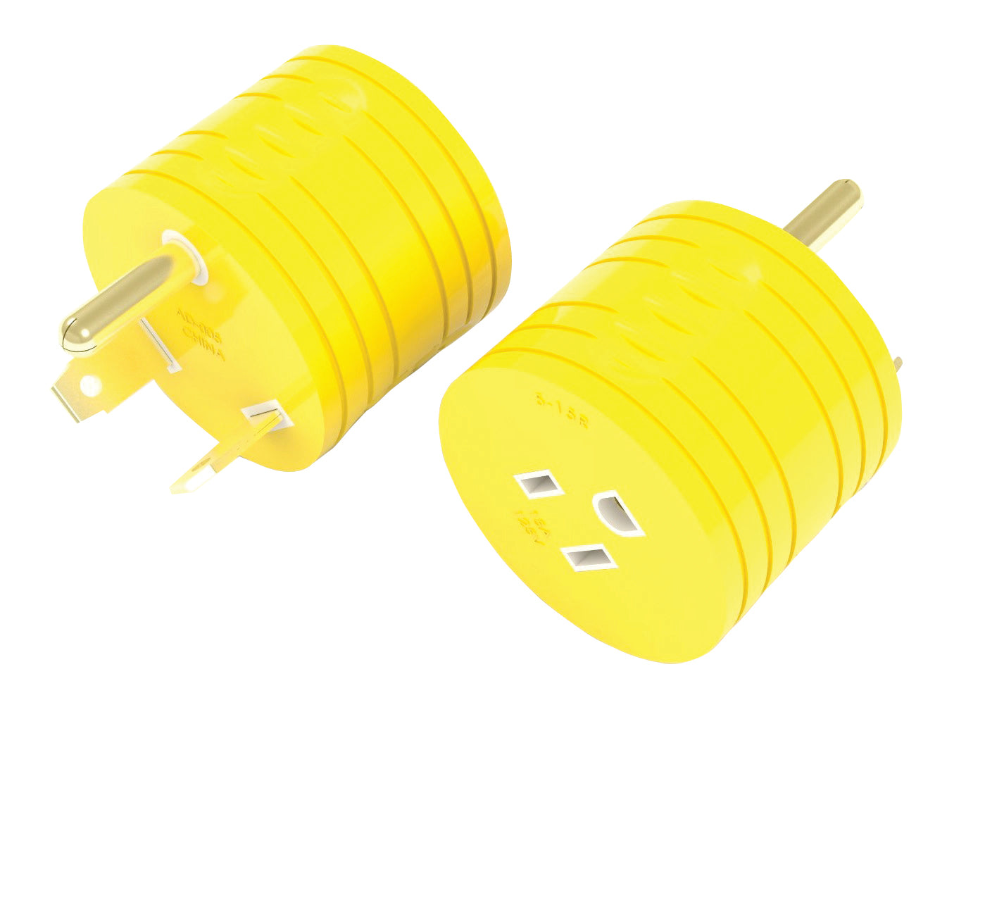 Furrion F1530AD-RY 15A Female Connector to 30A Male Adapter Plug