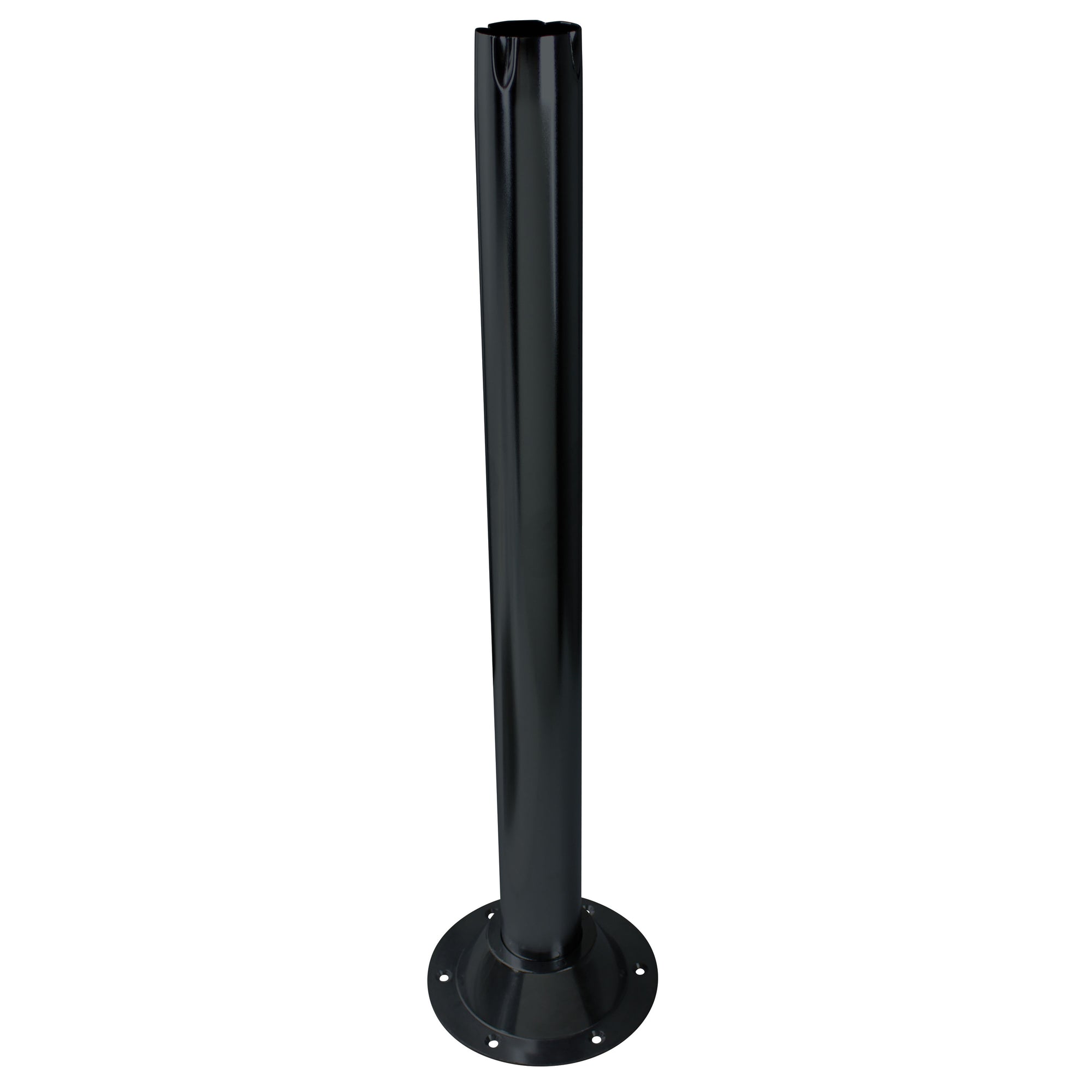 Russell Products MA-939B Black Pedestal Table Leg - 27-1/2"