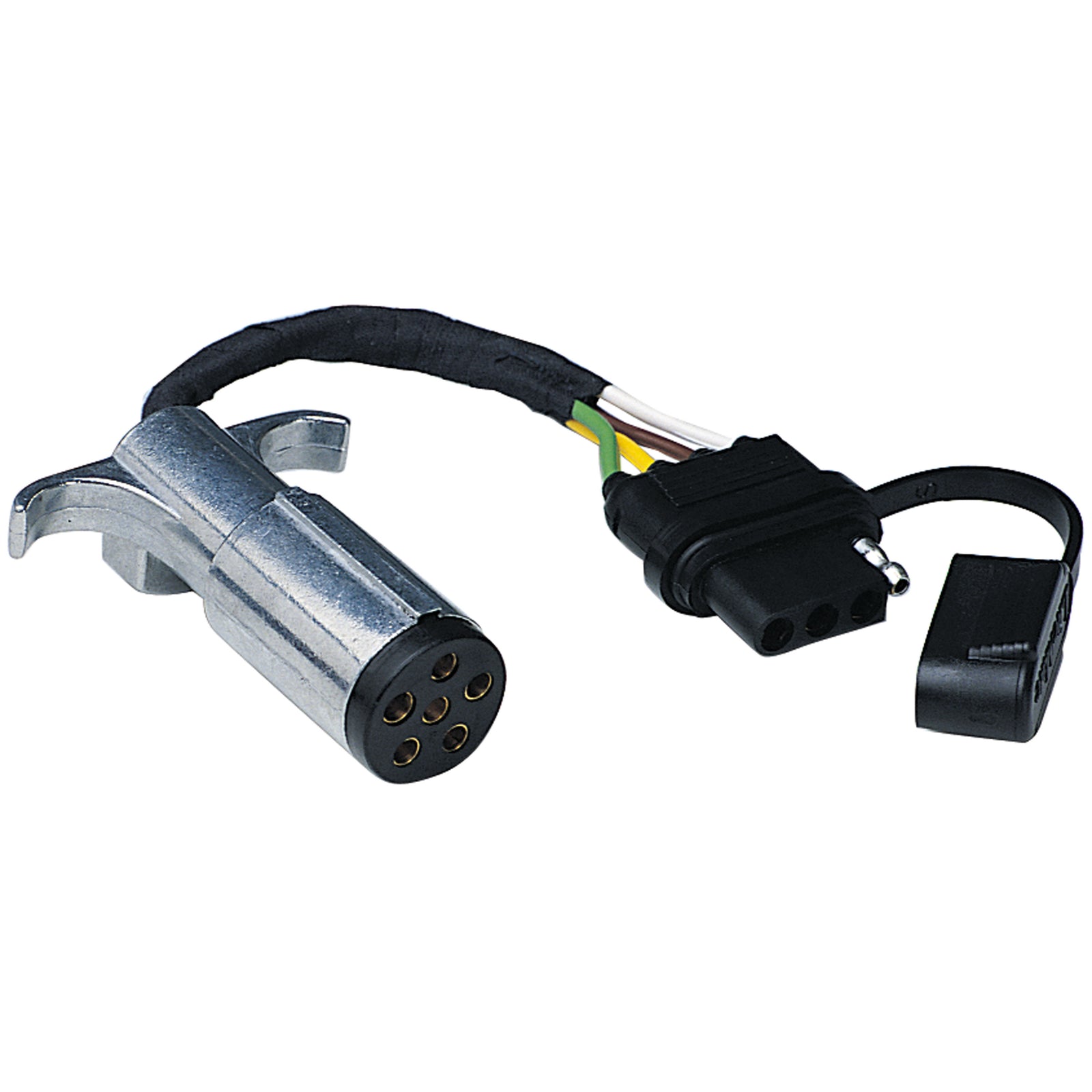 Hopkins 47315 Taillight Adapter - 6-Round to 4-Flat, Flexible Wires