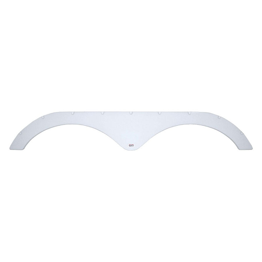 Icon 12890 Tandem Axle Fender Skirt FS2381 for Heartland - Black