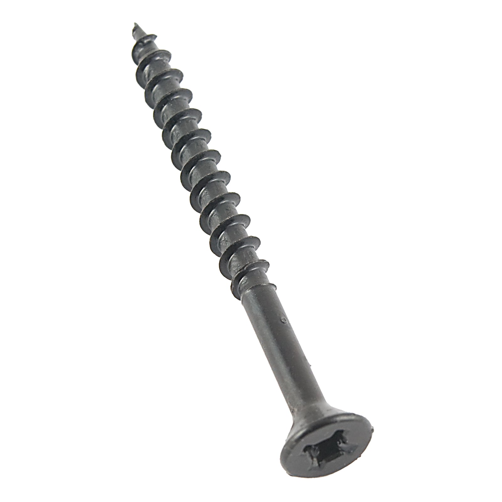 AP Products 012-FSQ250 BL 8 X 1-1/2 Black Flat Head Screws, 1-1/2" / Pack Of 250