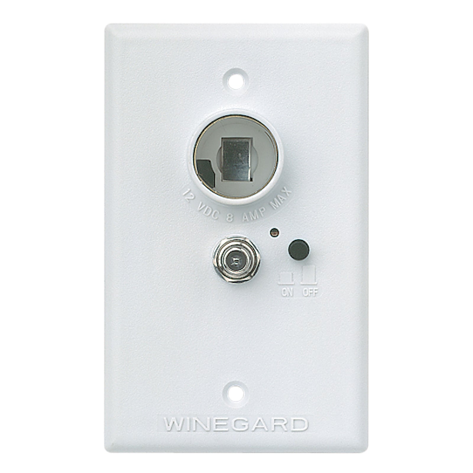 Winegard RV-7042 Wall Plate / Power Supply - White