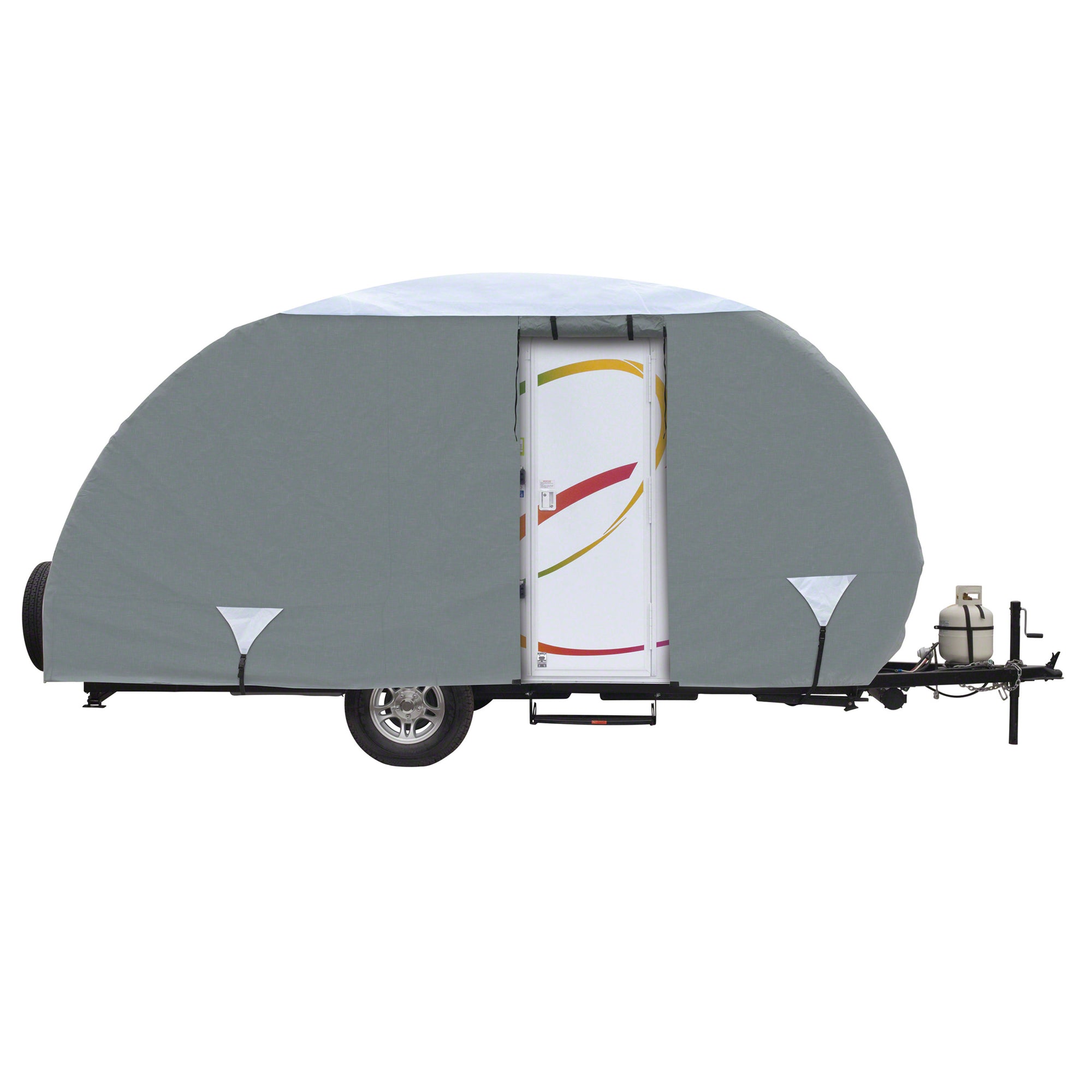 Classic Accessories 80-200-161001-00 PolyPro 3 R-Pod Trailer Cover - 18'9" to 20'