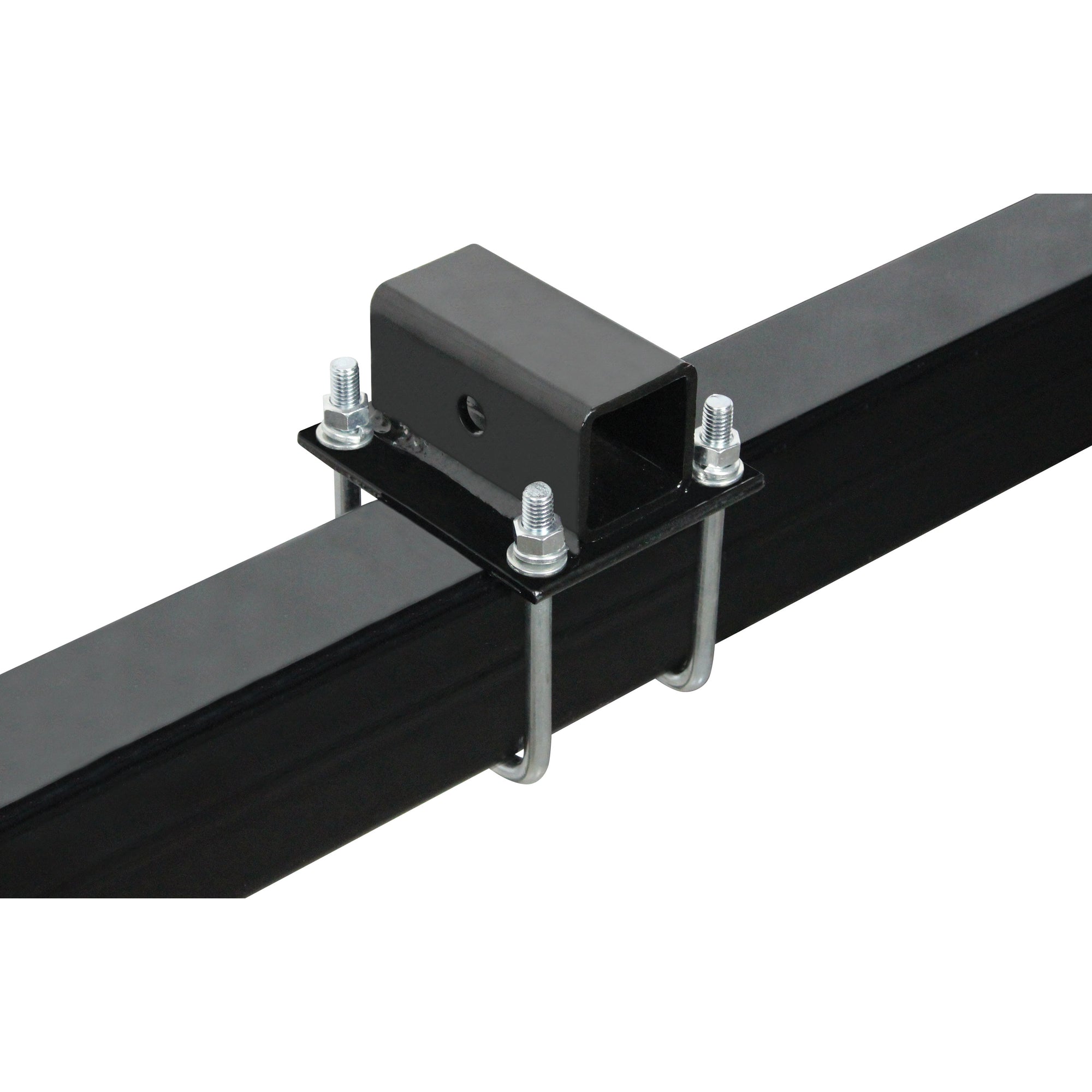 Quick Products QPERBAB Economy Bolt-On RV Bumper Adapter for 4" x 4" Bumper - 2" Receiver, 200 lbs. Tongue Weight Capacity