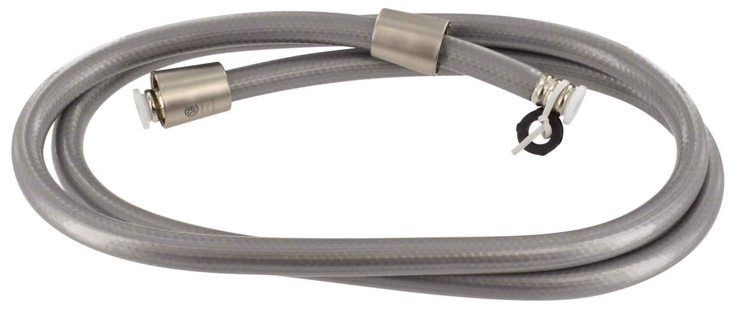 Valterra PF276033 Hand Held Shower Vinyl Hose - 60", Brushed Nickel