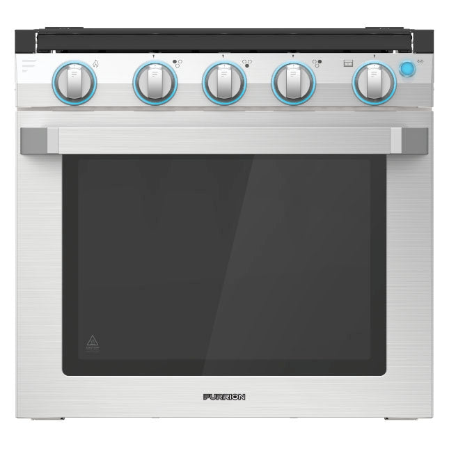 Furrion FS21DB4A-SS 2-In-1 Gas Oven Range, 3-Burner - Stainless Steel, 21"