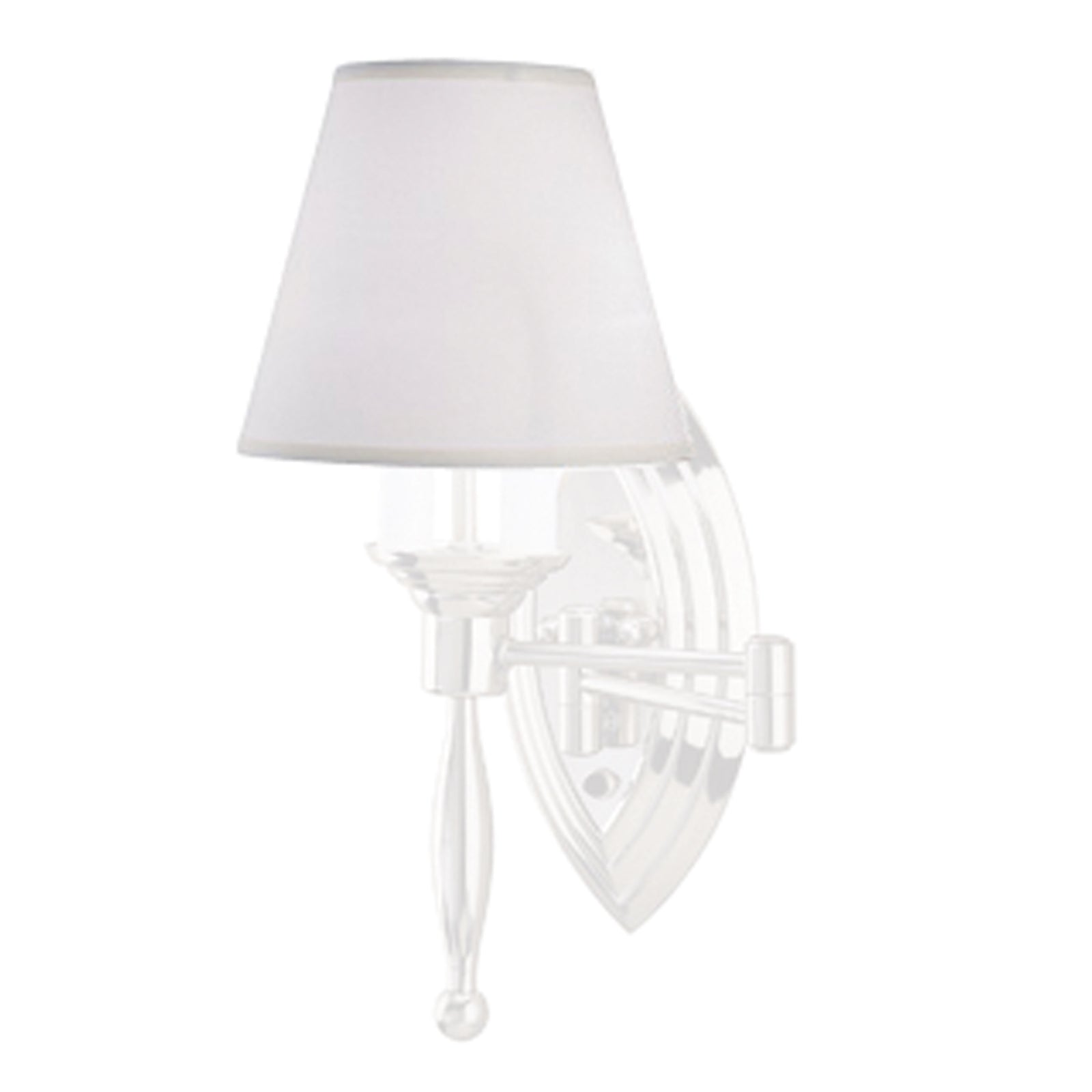 Gustafson 79121X33BS Swing Arm Wall Sconce - Shade Only