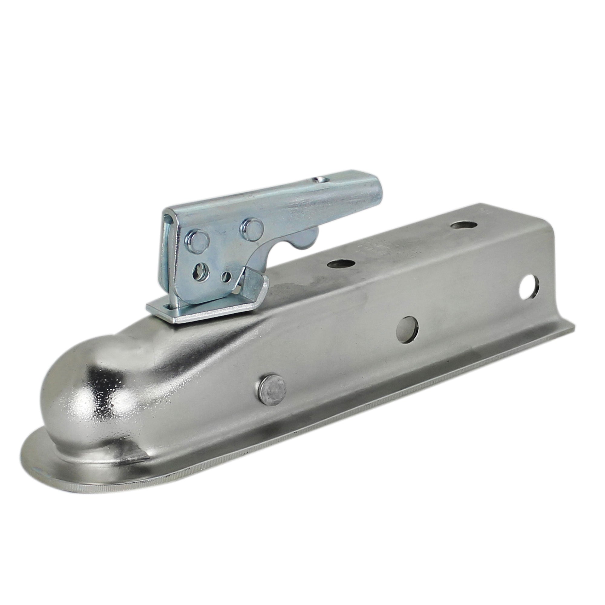 COUPLER 2" BALL X 2" CHANNEL 3500 LBS CHROME PLATED