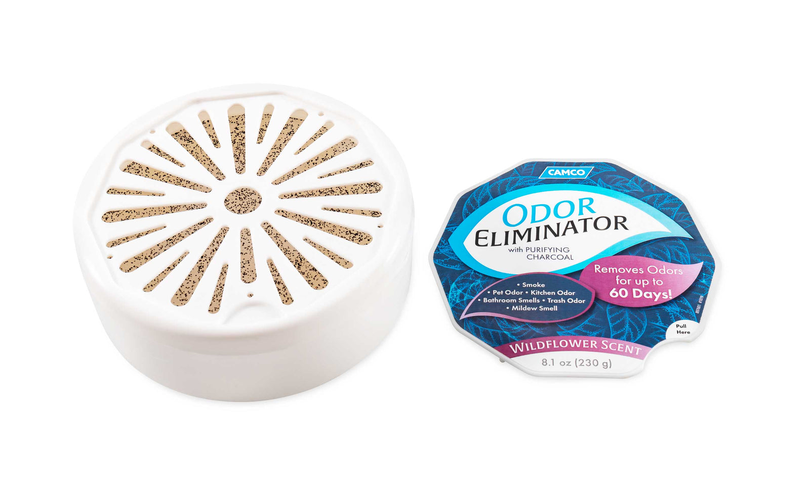 Camco 44260 Odor Eliminator with Purifying Charcoal - Pack of 4