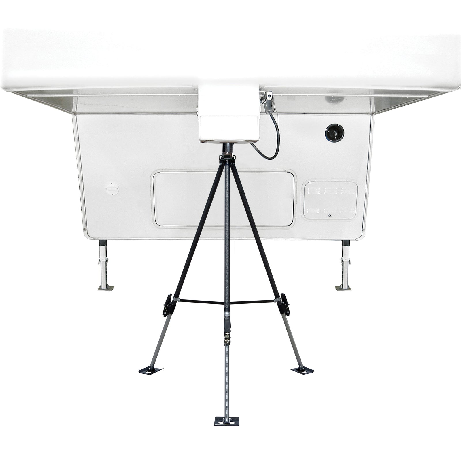 BAL 25066 Kingpin FASTJACK Weekender Stabilizing Tripod – Lightweight RV Stabilizer for 5th Wheel Trailers – Adjustable 40" to 60"