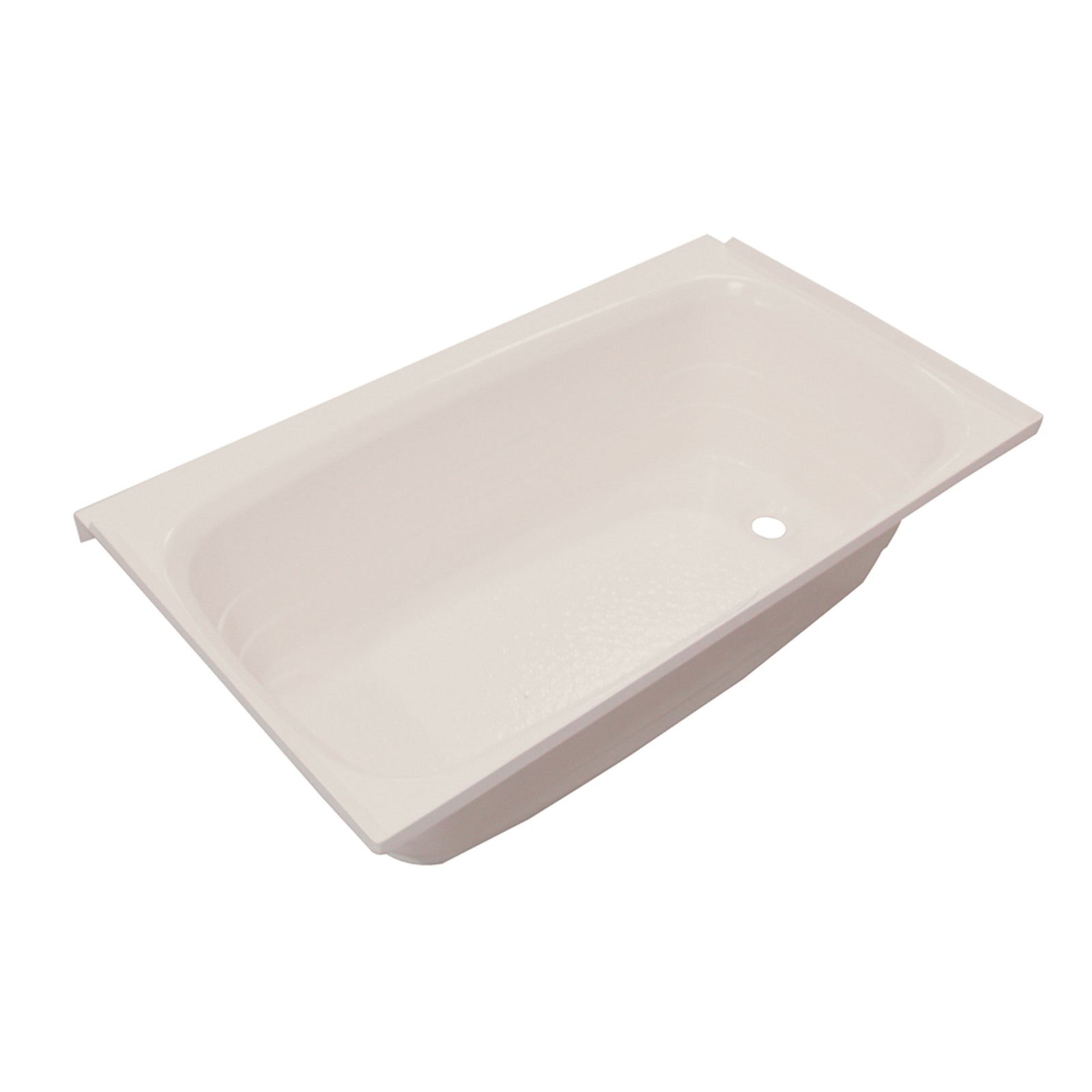 Better Bath 209372 ABS RV Full Tub, Parchment - LH Drain, 24" x 36"