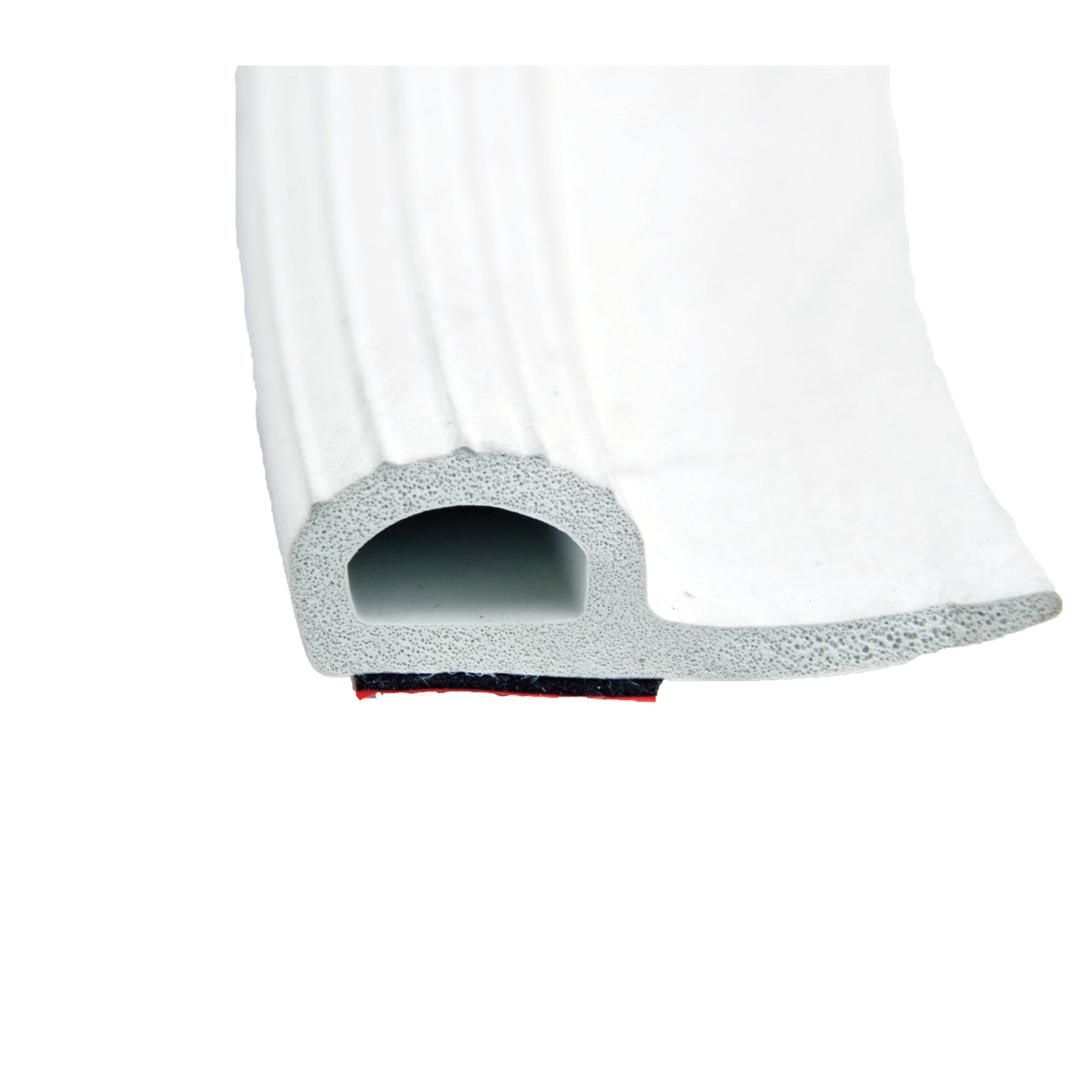 AP Products 018-314 White Rubber Slide-Out Seal with Wiper and Hats (Red Tape) - 5/8" x 1-15/16" x 35'