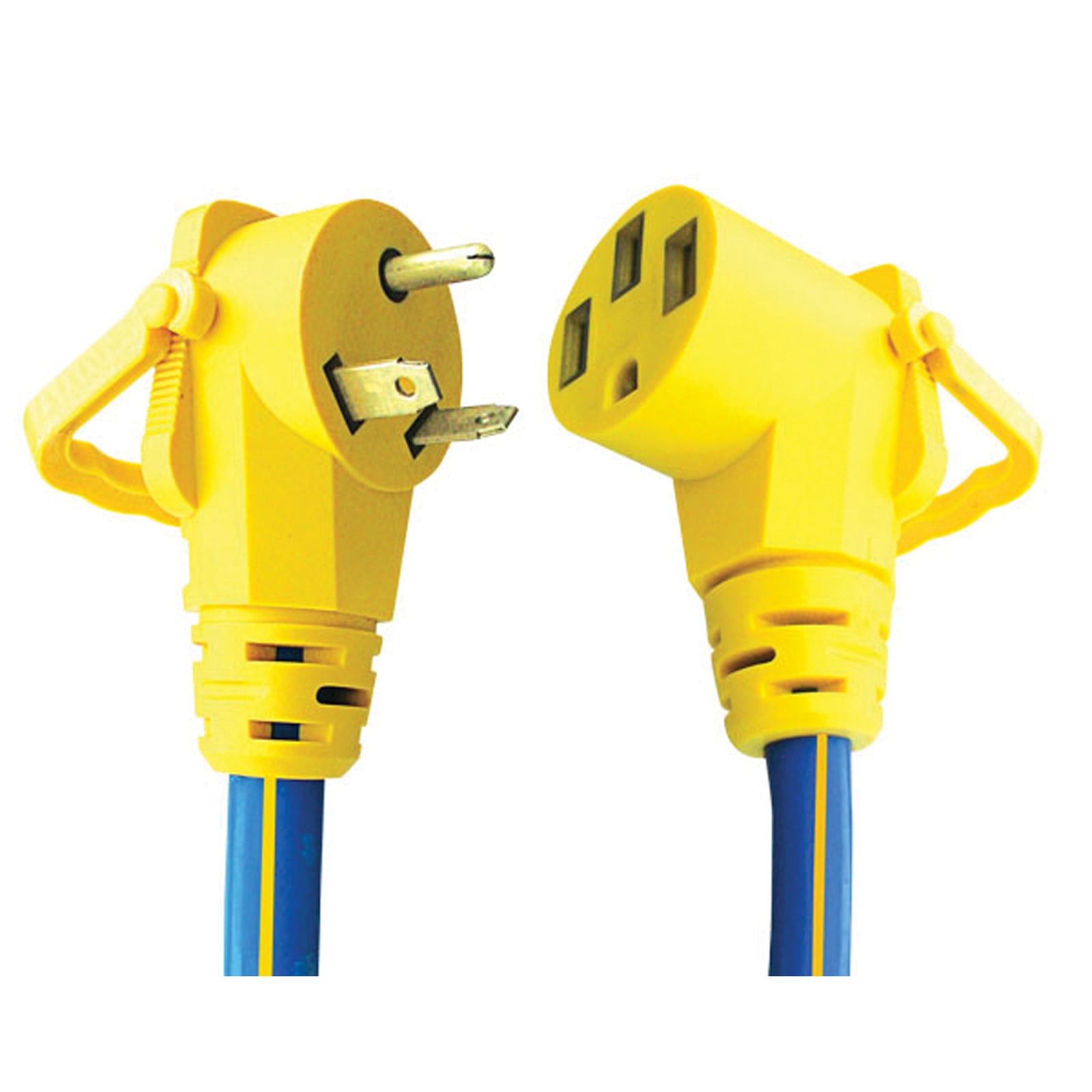 Voltec 16-00504 30-50 Amp Right Angle E-Zee Grip Adapter