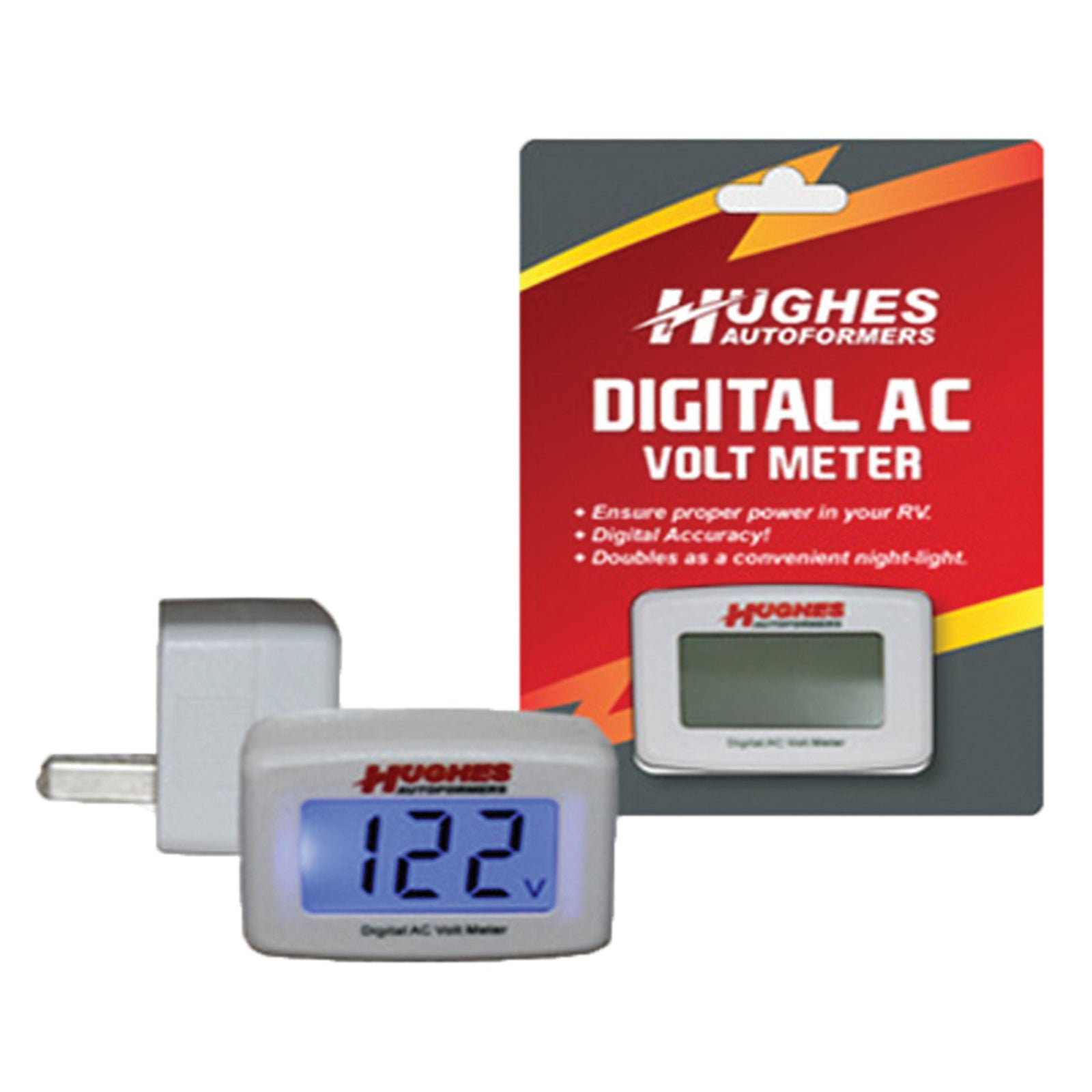 Hughes Autoformers DVM1221 Digital AC Voltage Meter - Single Pack