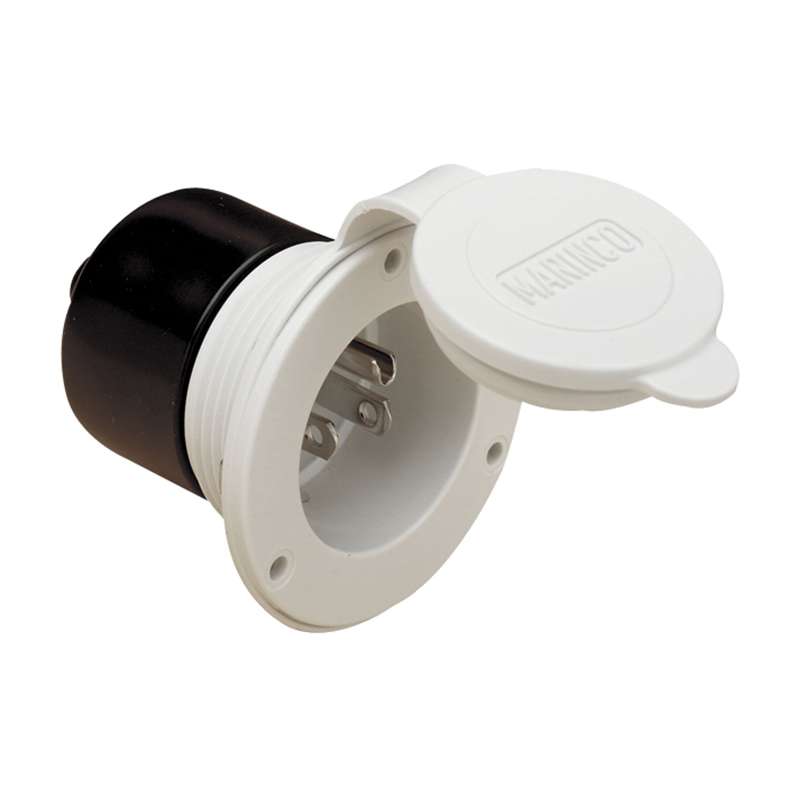 ParkPower 150BBIWRV Power Inlet - White, 15A