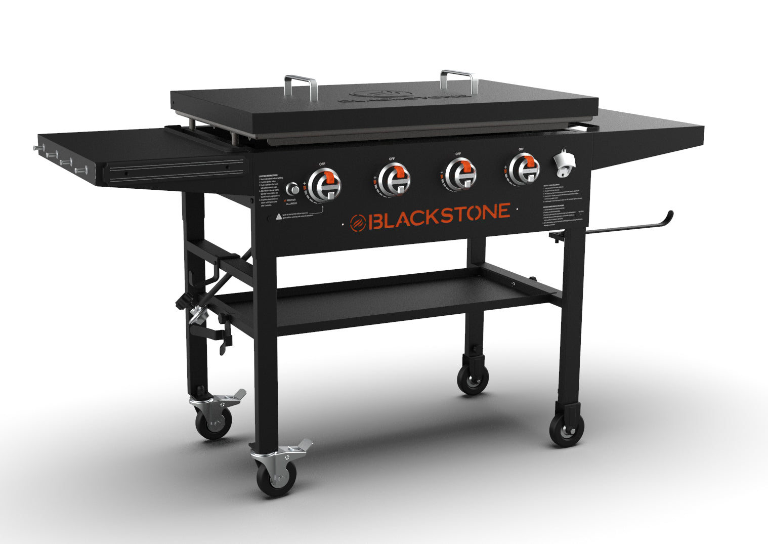 Blackstone 1866 Patio Cart Griddle with Hard Cover - 36"