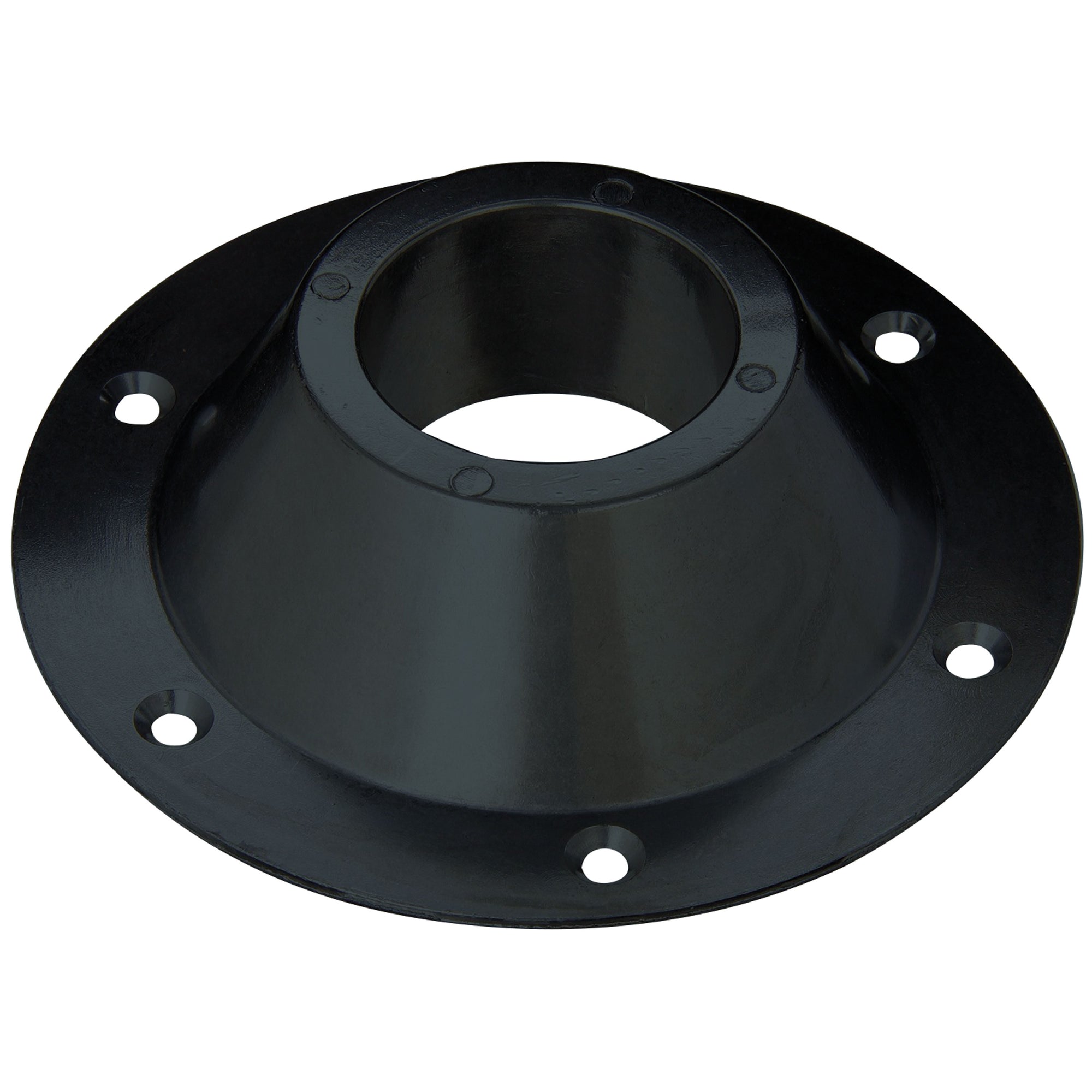 AP Products 013-1119B Table Base - Exposed Round, Black