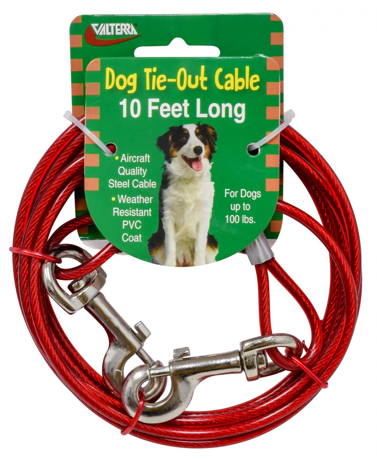 Valterra A10-2010VP Dog Tie-Out Cable - 10′