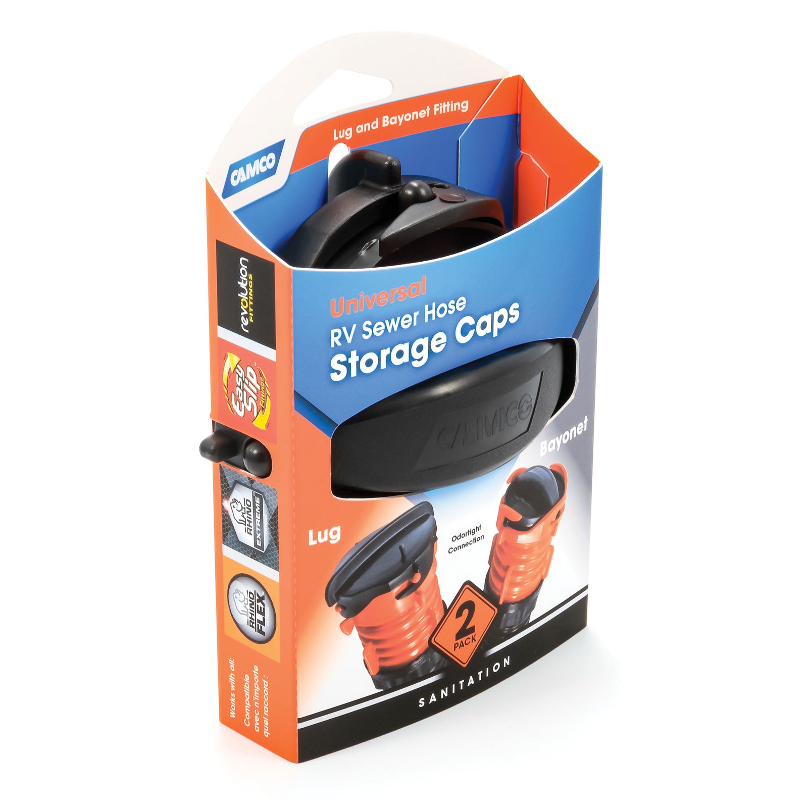 Camco 39752 Sewer Hose Storage Caps