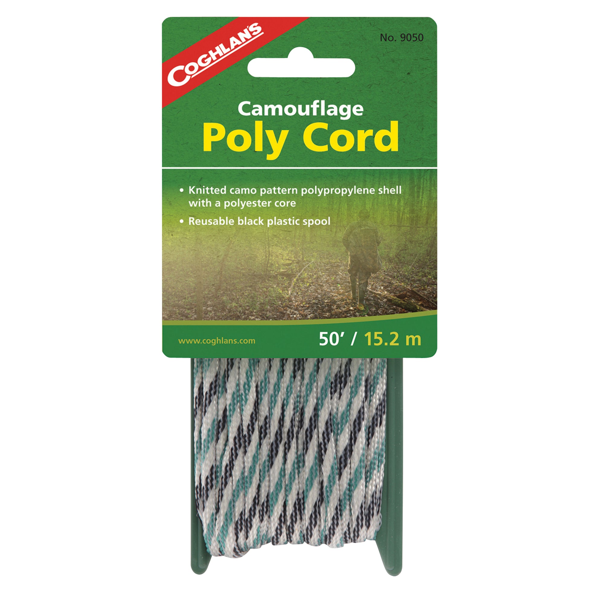 Coghlan's 9050 Camouflage Poly Cord - 50'