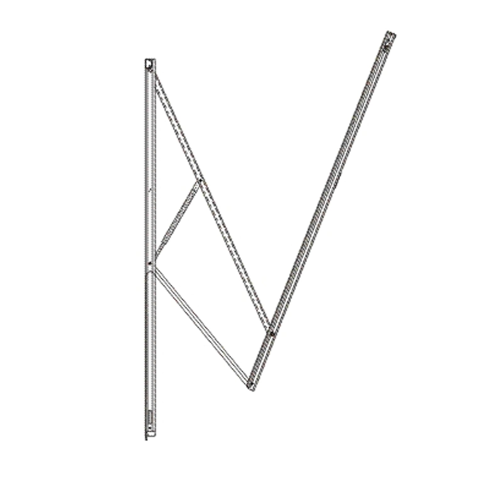 Dometic 3312487.006B 9100 Power Awning Arm Assembly Kit - Right Hand, White