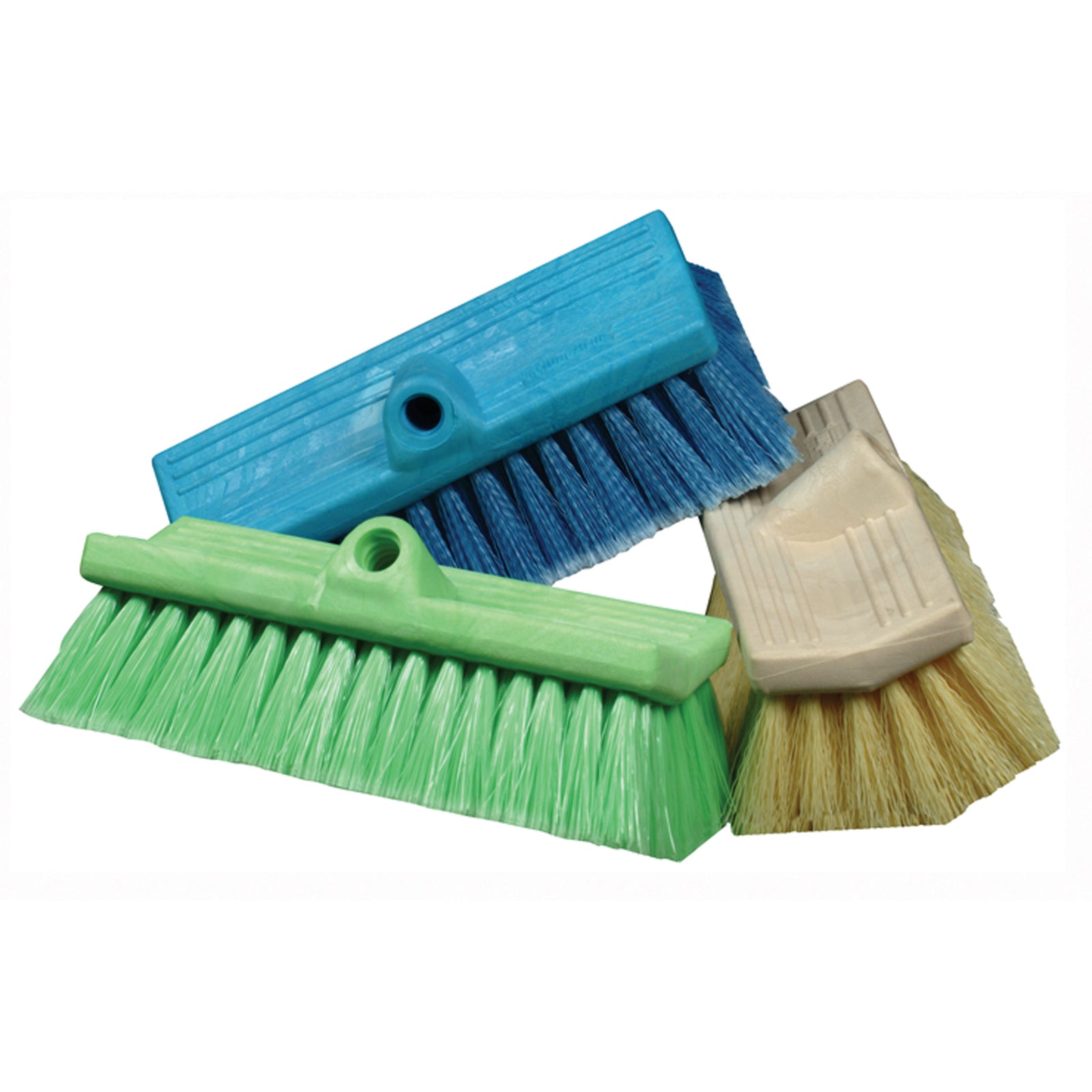 Mr. LongArm 0488 Flow-Thru Bi-Level Cleaning Brush - Stiff