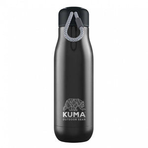Kuma KM-RWB-BB Rope Water Bottle - 17 oz., Black