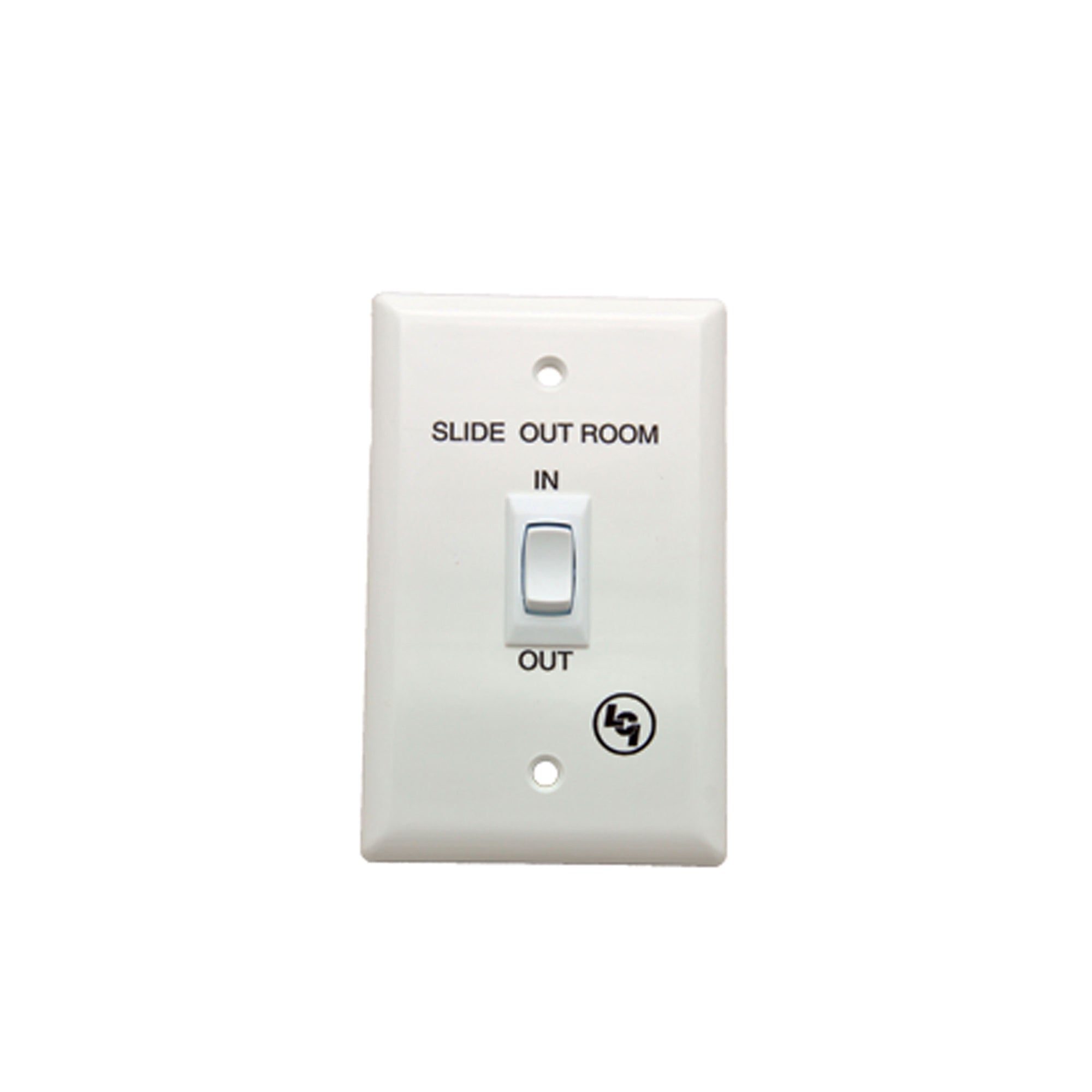AP Products 120639 Slide-Out Rocker Switch White