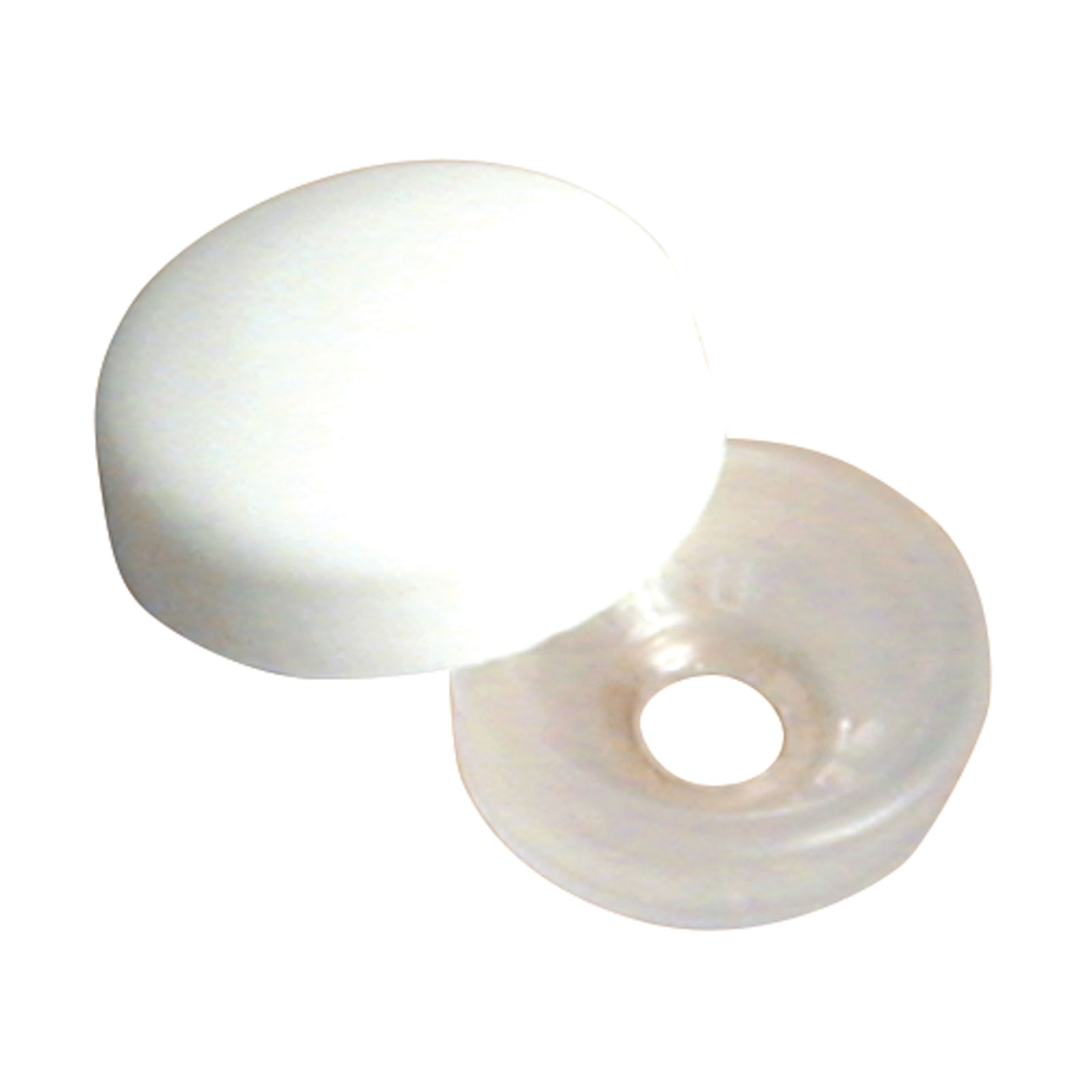 RV Designer H601 Screw Covers - White, Pack of 14