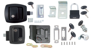 AP Products 013-6202 RV Keyed-A-Like Door Lock Kit - Premium, Black
