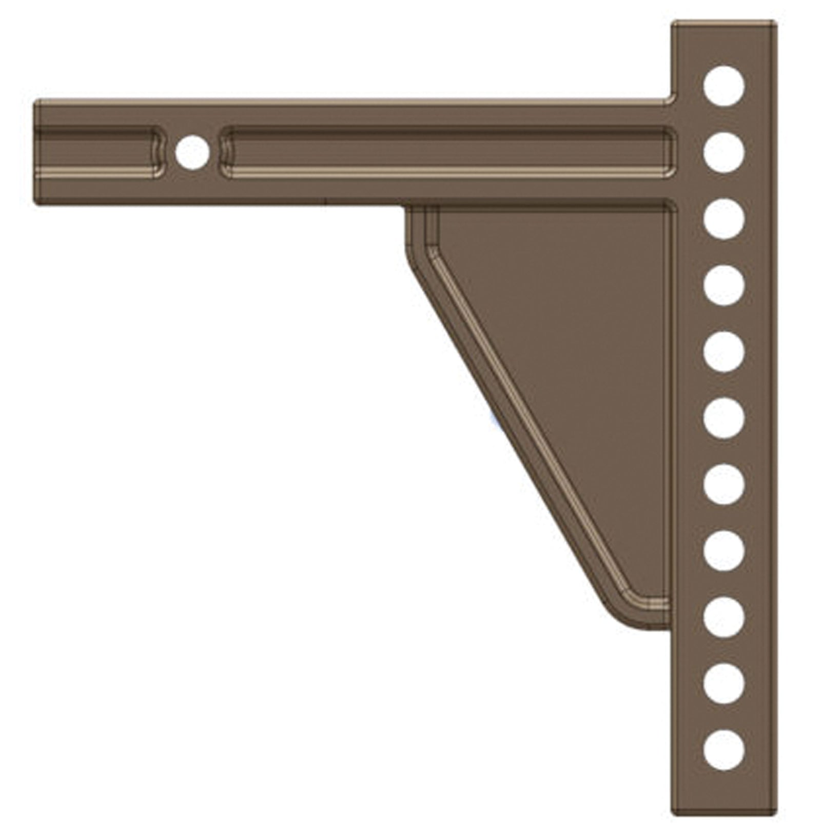 Blue Ox BXW4022 SwayPro Weight Distribution Shank - 11 Hole x 10" x 2"