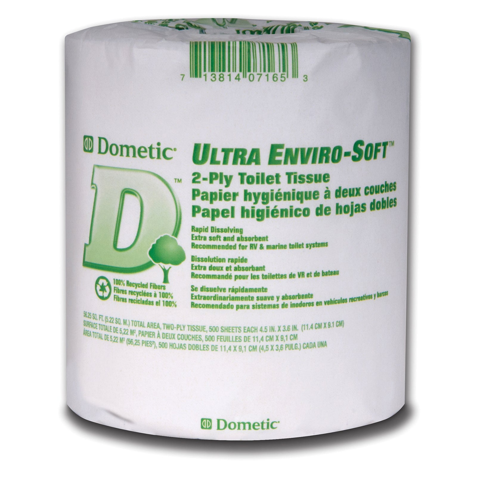 Dometic 379700023 D Line 2-Ply Toilet Tissue - 96 Pack