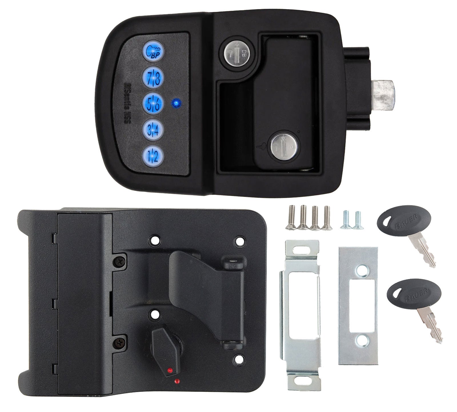 Bauer 013-5301 Bluetooth Electric Travel Trailer Lock - LH