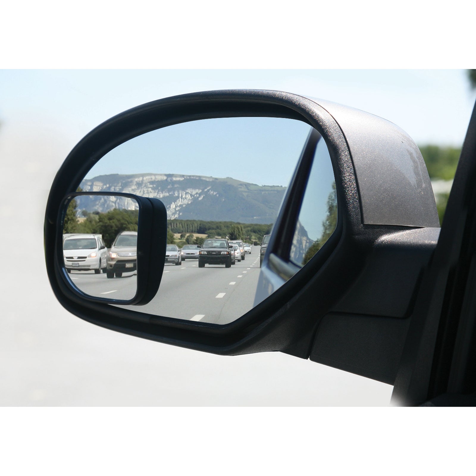Camco 25623 Blind Spot Mirror - Convex, 3.25" X 3.25"