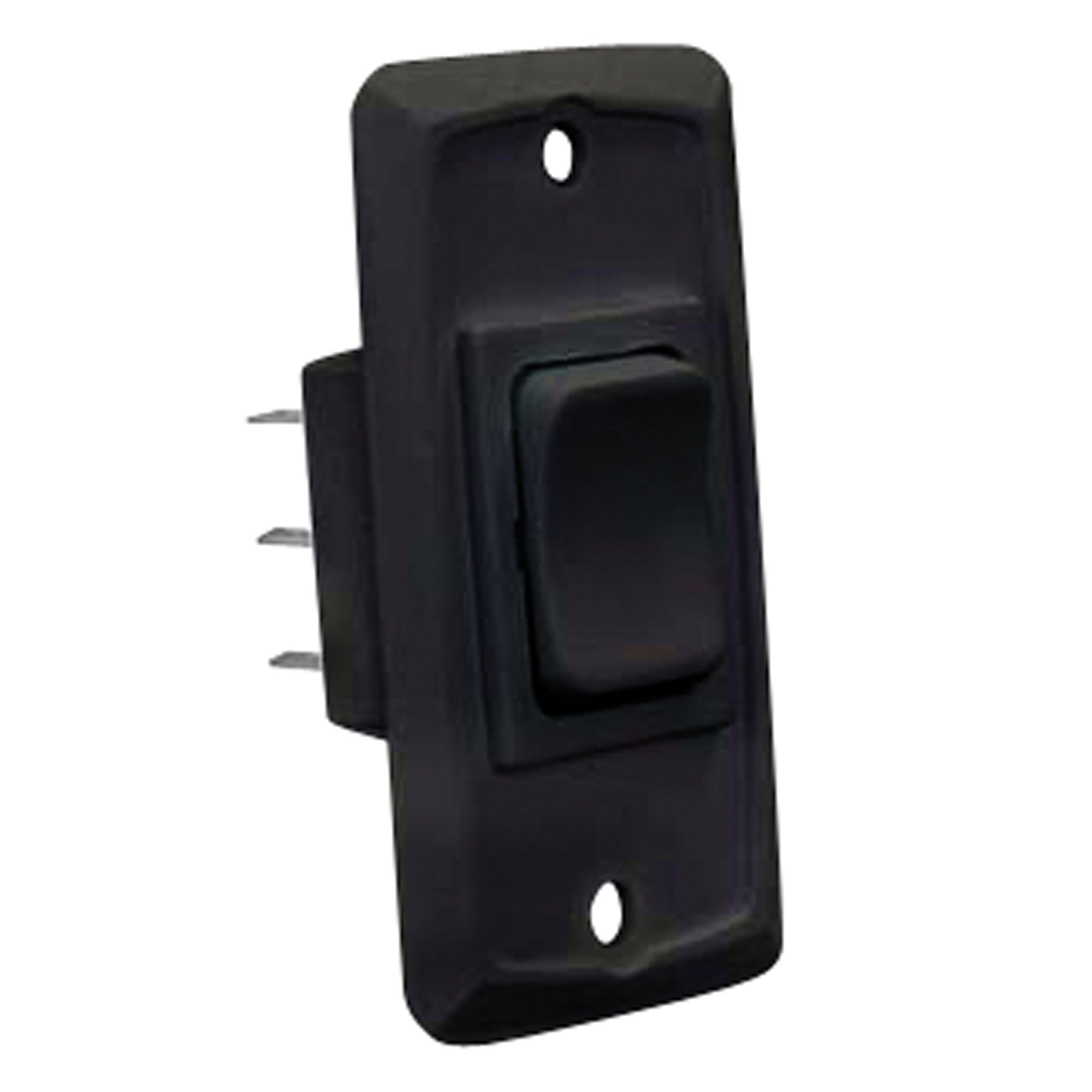 JR Products 12825 Momentary-On/Off/Momentary-On Switch - Black