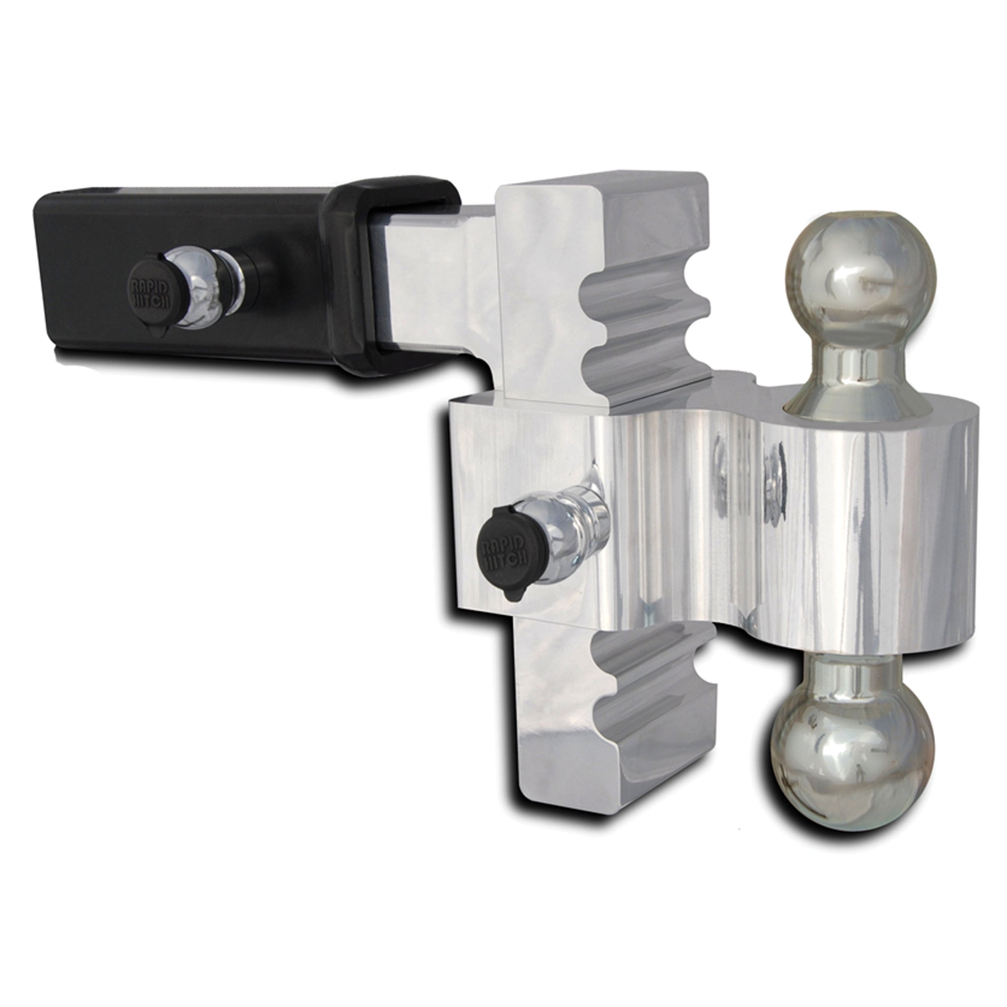 Andersen Hitches REPL BY 3410 & 3492 Rapid Hitch Adjustable Aluminum Ball Mount with 2" and 2-5/16" Balls - 2" Receiver, Up to 6" Drop