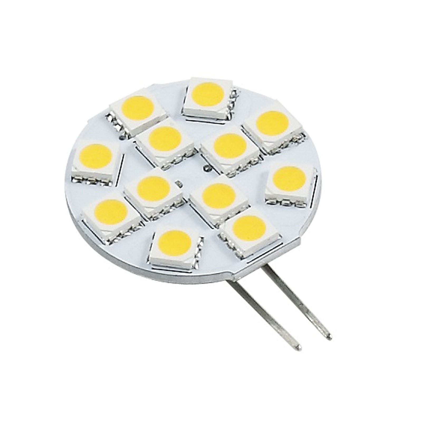 Ming's Mark 15001V Green LongLife 12V LED Light Bulb with G4 Base - 150 Lumens, Warm White