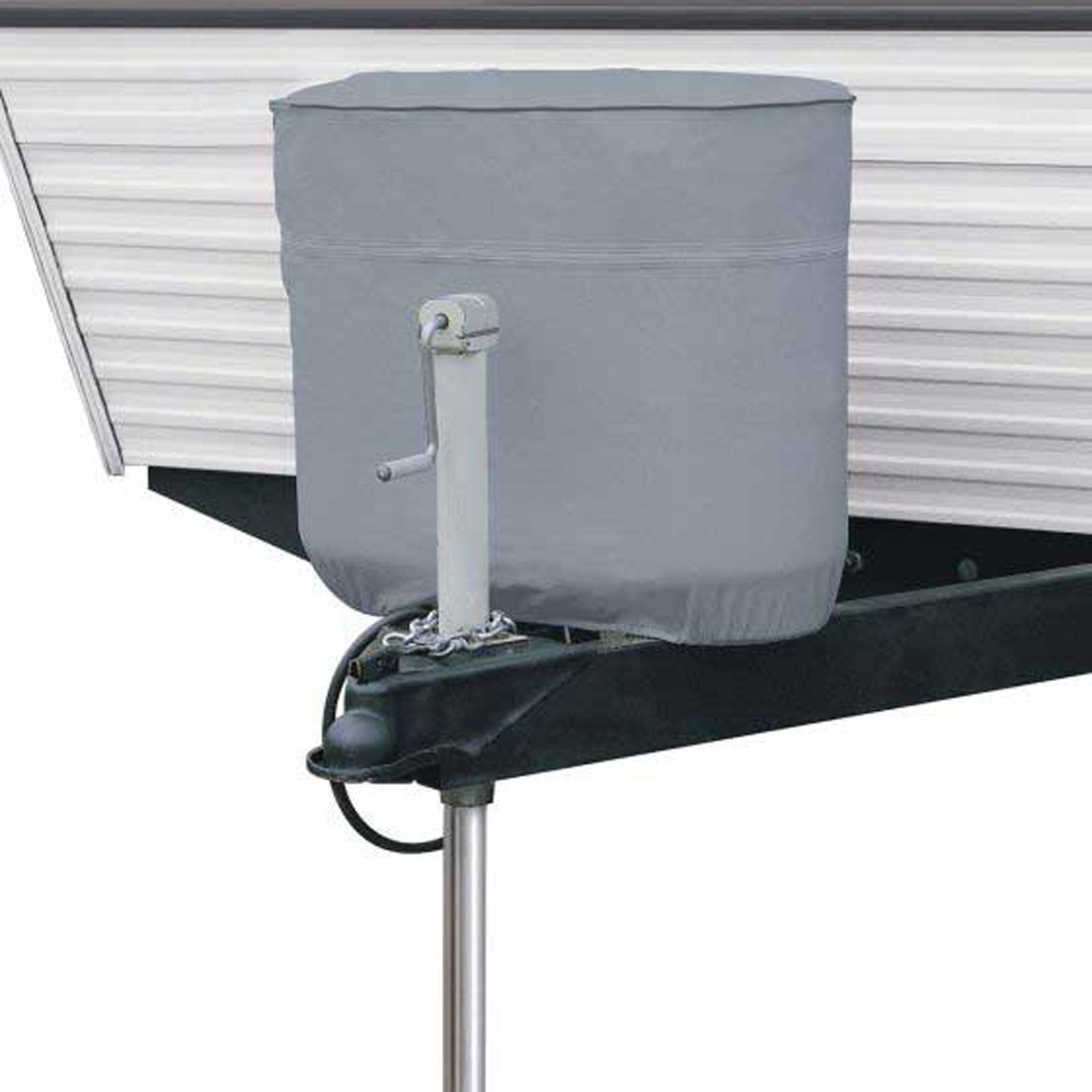 Classic Accessories 80-100-151001-00 Model 3 RV Tank Cover  - Double 30/7.5 Gallon, Gray
