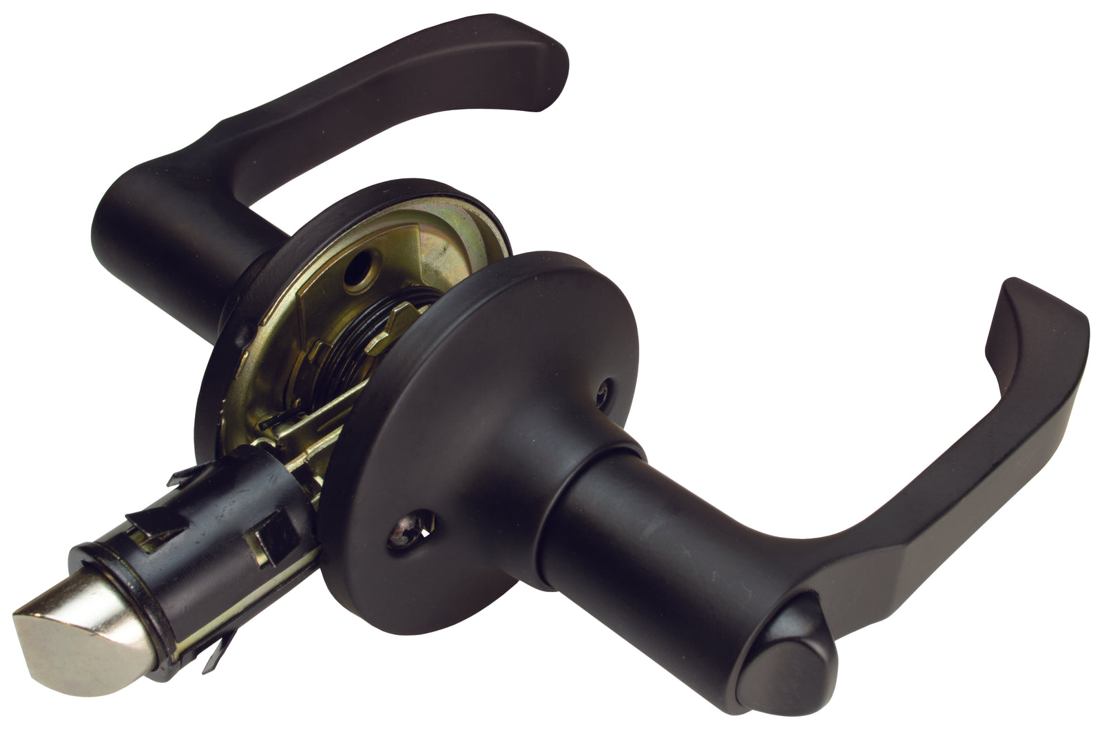 Creative Products Group LSL-806PV-MB Locking Curved Leverset - Matte Black