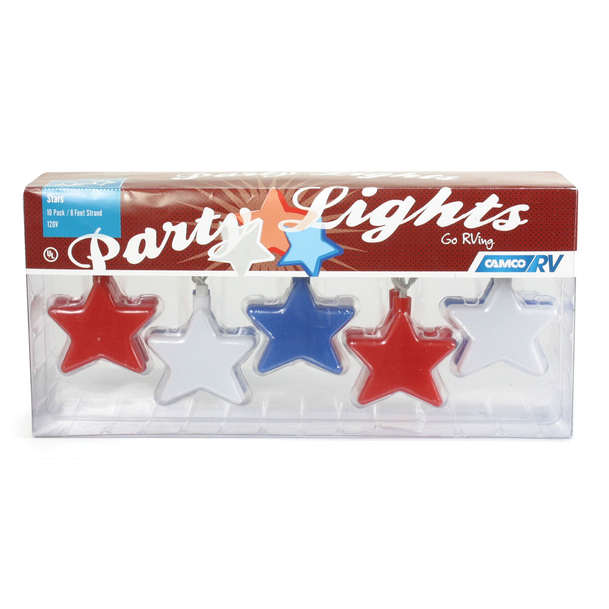 Camco 42656 Party Lights - Stars