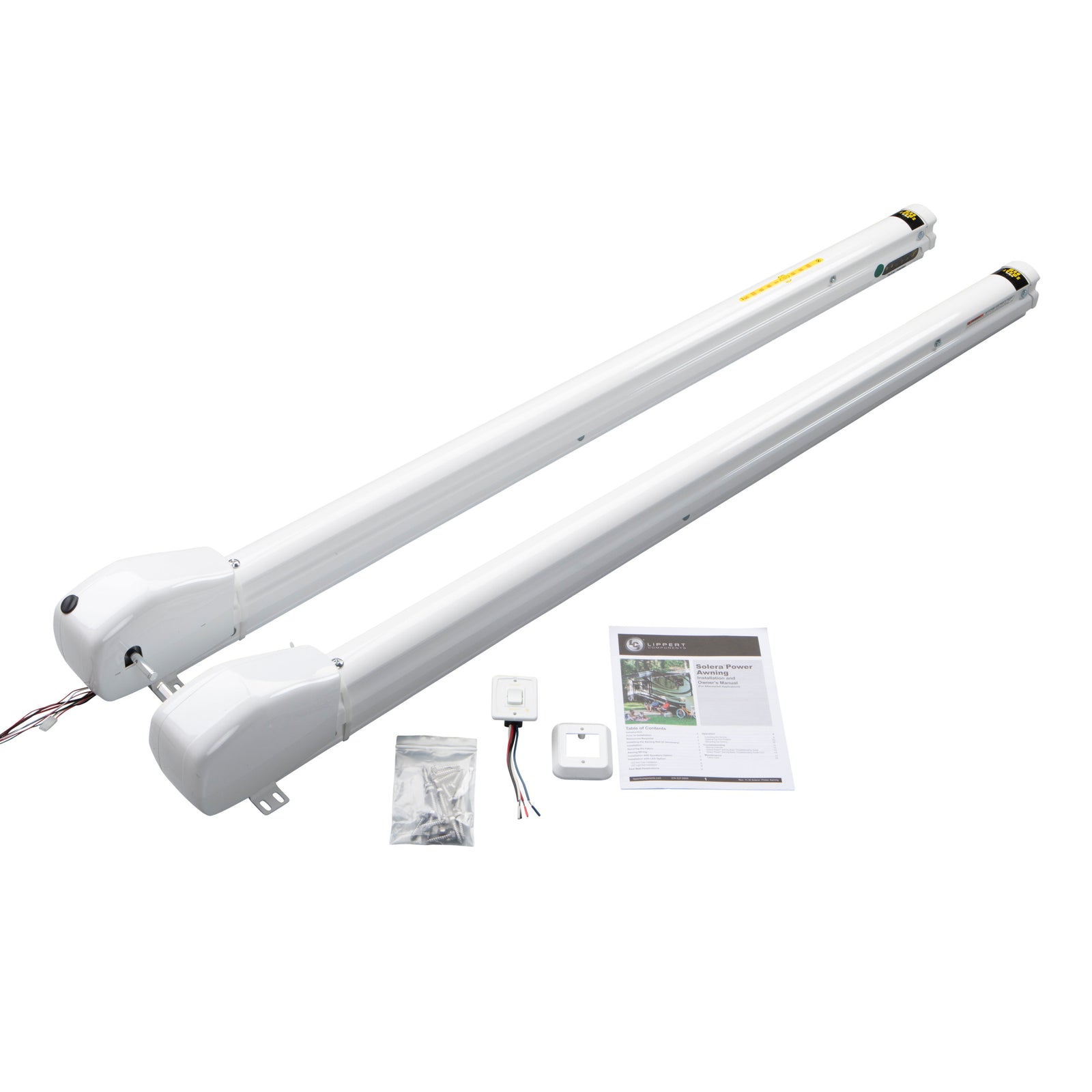 Lippert 759405 Power 12V Universal Hardware Standard - 69", White