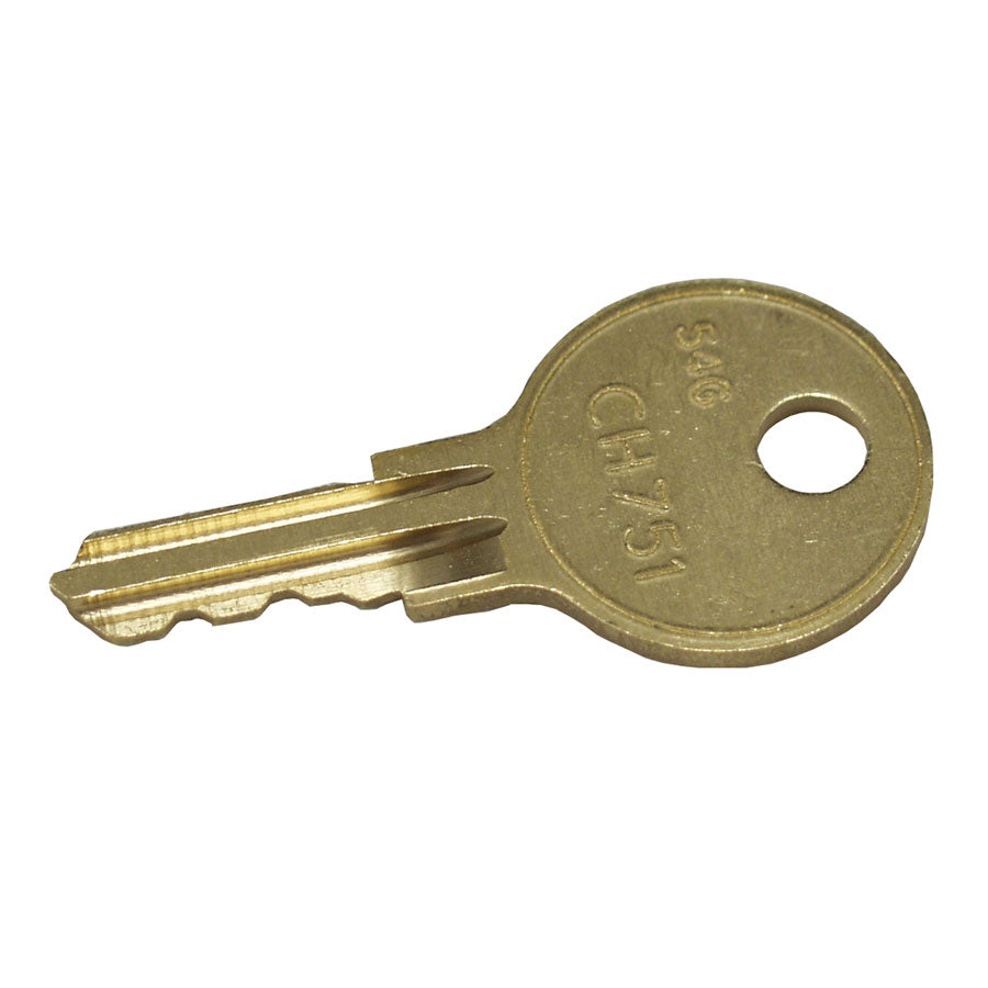 Thetford 94152 Replacement Key 751 Chrome