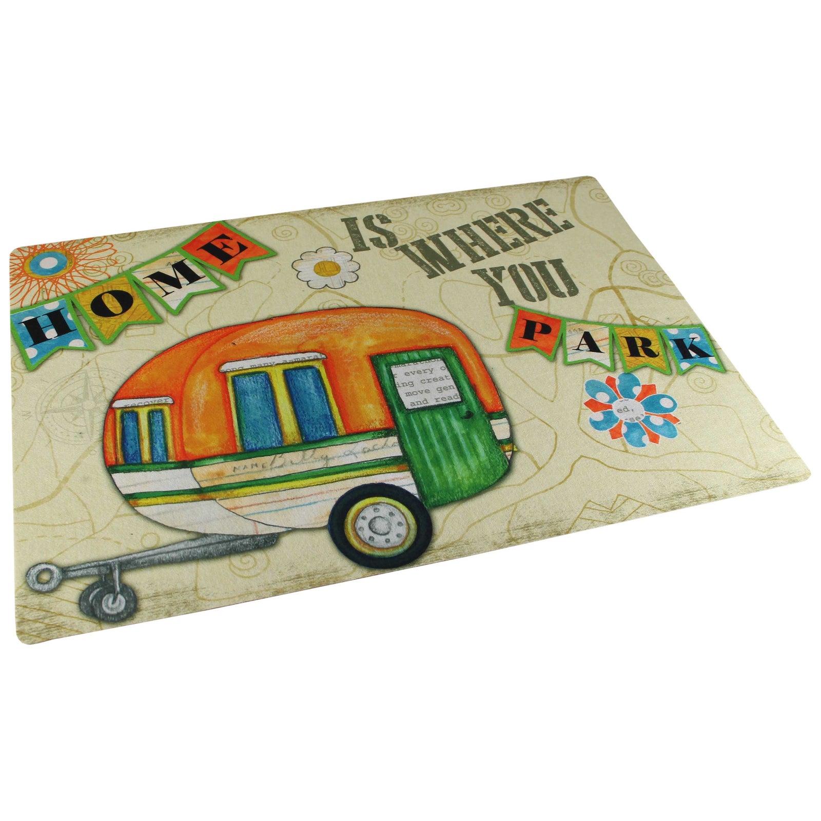 Drymate RVM1826HIWYP RV Floor Mat 18" x 26" - Home Is Where Your Park