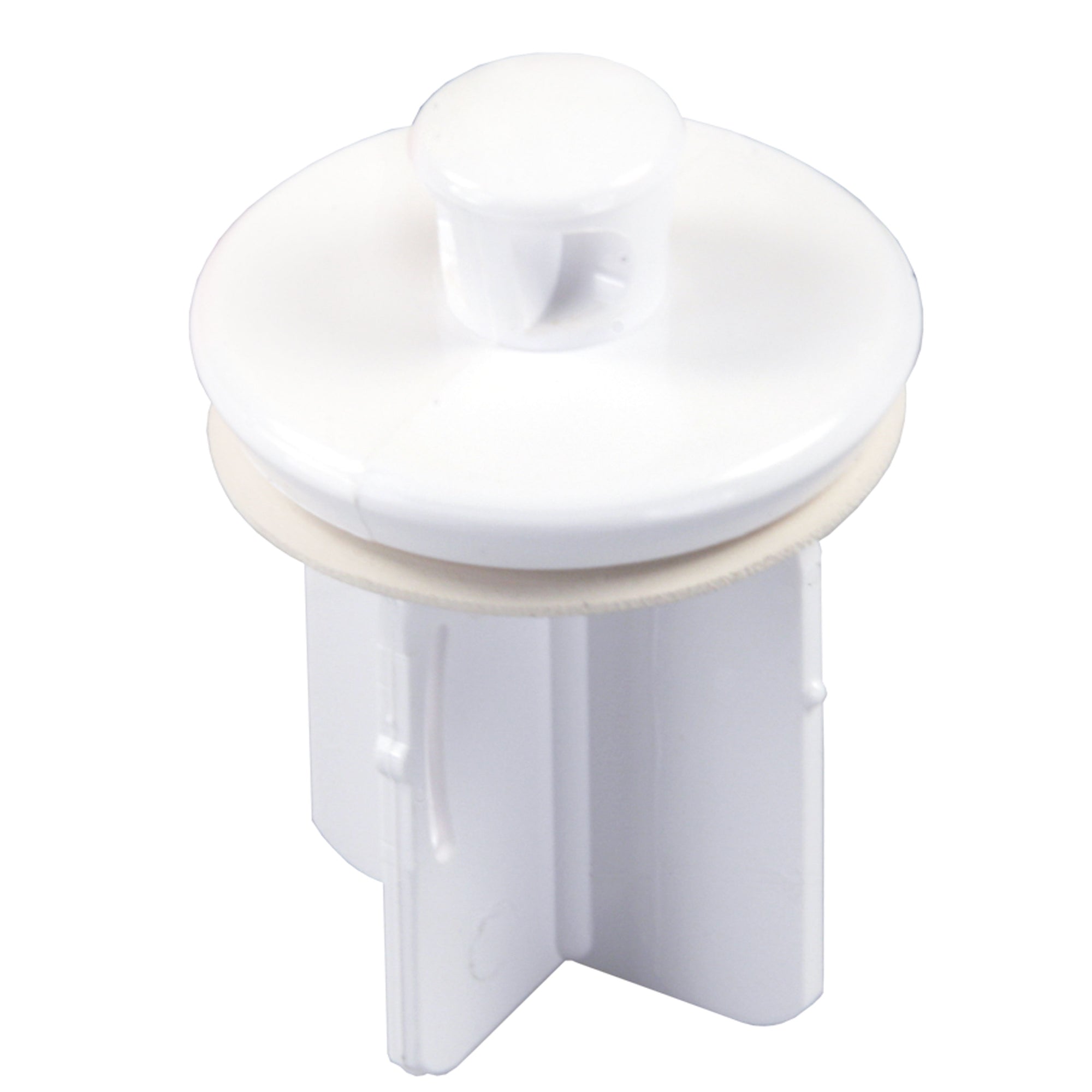 JR Products 95205 Four-Stem Pop-Up Stopper - White